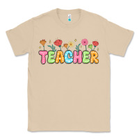 Mushroom custom teacher flowers Classic Tee - JahusDesignShop