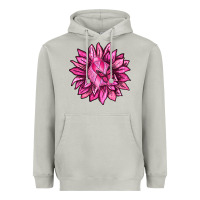 Moon Dust Breast Cancer Sunflower Heavyweight Hoodie - texasbilliewilder