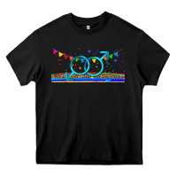 Black lgbtq gay  libbey glass Heavy Core Tee - HRA Design Shop