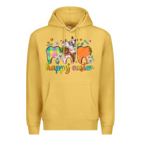 Antique Gold Happy Easter Dental Easter Day Premium Hoodie - HowdyJamesFarm