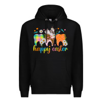 Black Happy Easter Dental Easter Day Premium Hoodie - HowdyJamesFarm