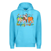 Ocean Blue Happy Easter Dental Easter Day Premium Hoodie - HowdyJamesFarm
