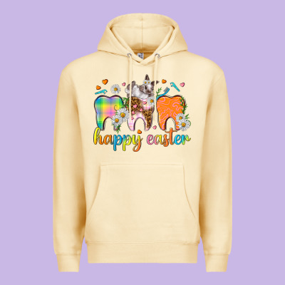 Happy Easter Dental Easter Day Premium Hoodie Designed By Howdyjamesfarm