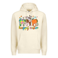 Sandshell Happy Easter Dental Easter Day Premium Hoodie - HowdyJamesFarm