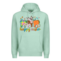 Seafoam Happy Easter Dental Easter Day Premium Hoodie - HowdyJamesFarm