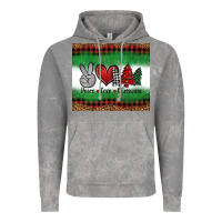 Cloud Rock Peace Love Christmas Trees Vintage Hoodie - Jasminsmagicworld