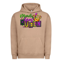 Pigment Burro mardi gras queen Urban Hoodie - FaDigitalArtStudio