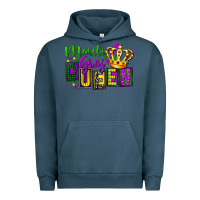 Pigment Midnight Navy mardi gras queen Urban Hoodie - FaDigitalArtStudio
