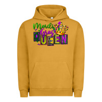 Pigment Peanut Butter mardi gras queen Urban Hoodie - FaDigitalArtStudio