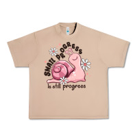 Burro snail progress is stil progress Urban Heavy Tee - MaliasSmallBusiness