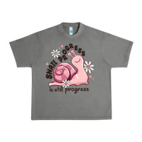 Tornado snail progress is stil progress Urban Heavy Tee - MaliasSmallBusiness