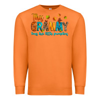 Carrot customized this grammy loves her little pumpkins Premium Sweatshirt - texasbilliewilder