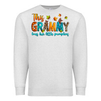 Oatmeal Heather customized this grammy loves her little pumpkins Premium Sweatshirt - texasbilliewilder