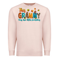 Pale Pink customized this grammy loves her little pumpkins Premium Sweatshirt - texasbilliewilder