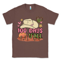 Chestnut 100 days y'all malia Classic Tee - MaliasSmallBusiness