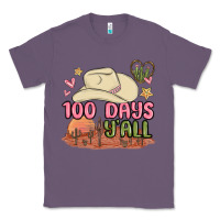 Lavender 100 days y'all malia Classic Tee - MaliasSmallBusiness