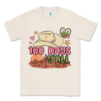 Natural 100 days y'all malia Classic Tee - MaliasSmallBusiness