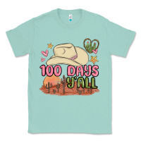 Seafoam 100 days y'all malia Classic Tee - MaliasSmallBusiness