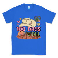True Royal 100 days y'all malia Classic Tee - MaliasSmallBusiness