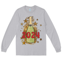 Moon Dust sparkly champagne Long Sleeve Tee - MaliasSmallBusiness