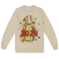 Mushroom sparkly champagne Long Sleeve Tee - MaliasSmallBusiness