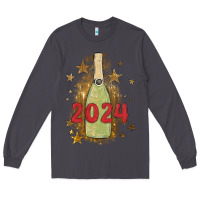 Smoke sparkly champagne Long Sleeve Tee - MaliasSmallBusiness