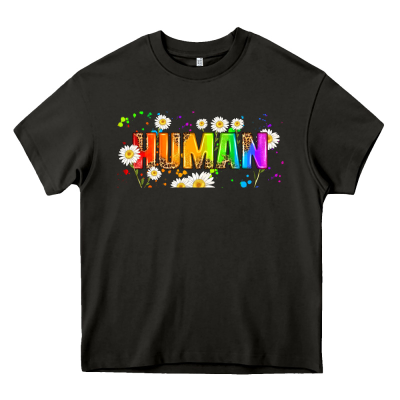 Lgbtq Human  Libbey Glass Heavy Core Tee by HRA Design Shop | Teevron