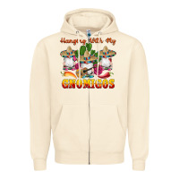 Sandshell hanging with gnomigos Zipper Hoodie - Artiststas