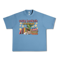 Pebble Blue cozy bookish weekend Urban Heavy Tee - MaliasSmallBusiness