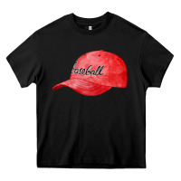 Black blue baseball cap fa element Heavy Core Tee - FaDigitalArtStudio