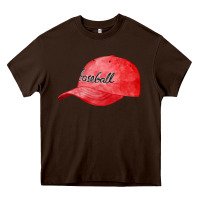 Chocolate Brown blue baseball cap fa element Heavy Core Tee - FaDigitalArtStudio