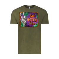 Vintage Olive bad witch vibes Vintage Tee - Jasminsmagicworld
