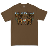 Cacao western mom Premium Tee - CowhideDigitalArt