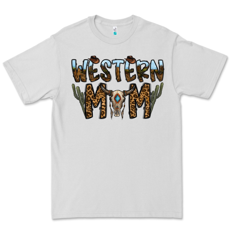 Western Mom Premium Tee by CowhideDigitalArt | Teevron