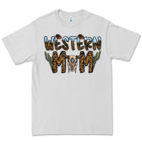 Dove Grey western mom Premium Tee - CowhideDigitalArt