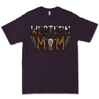 Plum western mom Premium Tee - CowhideDigitalArt