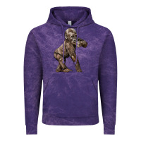 Cloud Purple Baby Gorilla Vintage Hoodie - LillyAllenDesigns