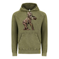 Vintage Olive Baby Gorilla Vintage Hoodie - LillyAllenDesigns