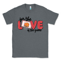 Charcoal Heather for the love of the game Classic Tee - MaliasSmallBusiness