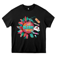 Black western clerk medical instruments Heavy Core Tee - BarkalooDesign