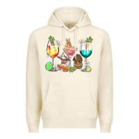 Tofu Easter wine glasses Easter Day Premium Hoodie - HowdyJamesFarm