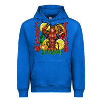 Cobalt Crawfish season Urban Hoodie - FaDigitalArtStudio
