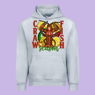 Crawfish Season Urban Hoodie Designed By Fadigitalartstudio