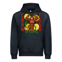 Navy Crawfish season Urban Hoodie - FaDigitalArtStudio