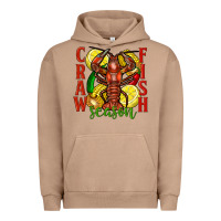 Pigment Burro Crawfish season Urban Hoodie - FaDigitalArtStudio