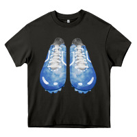 Asphalt blue cleats fa element Heavy Core Tee - FaDigitalArtStudio
