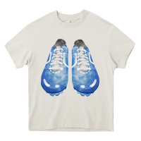 Cream blue cleats fa element Heavy Core Tee - FaDigitalArtStudio
