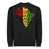 Black black black blackity Heavyweight Sweatshirt - MaliasSmallBusiness
