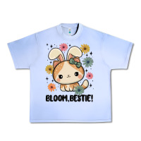 Grape Ice bloom bestie cat Urban Heavy Tee - MaliasSmallBusiness