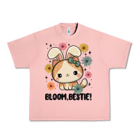 Salmon bloom bestie cat Urban Heavy Tee - MaliasSmallBusiness